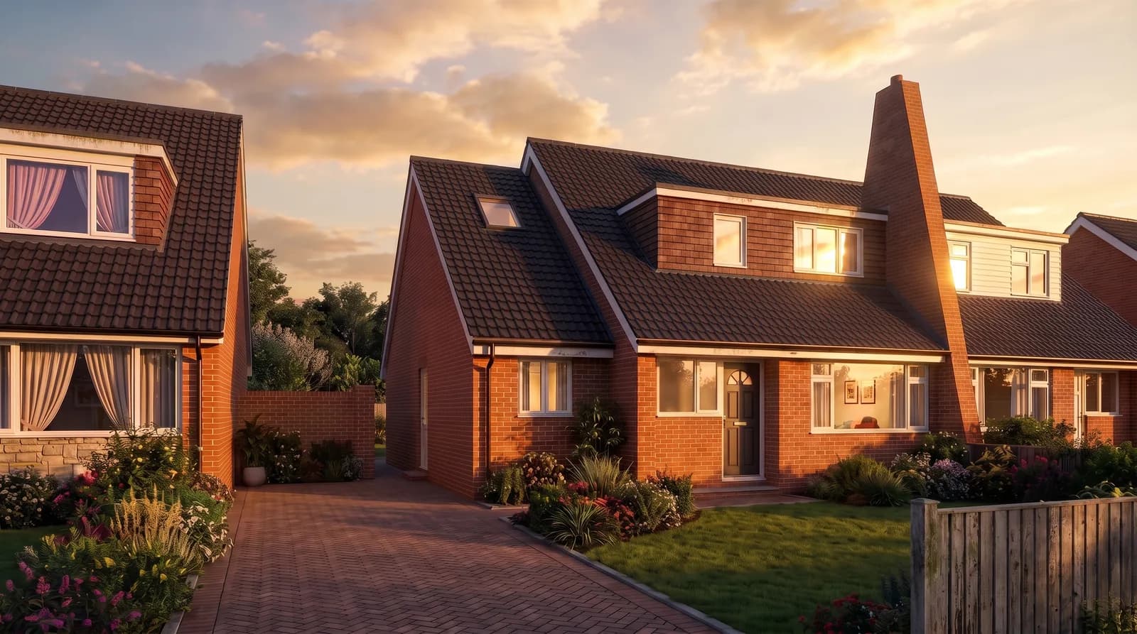 Design visualisation of a loft conversion and extension for a family home in Luton